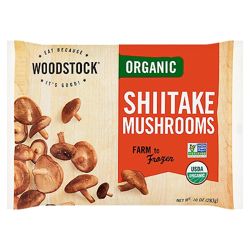 Woodstock Organic Shiitake Mushrooms, 10 oz