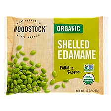 Woodstock Organic Shelled, Edamame, 10 Ounce