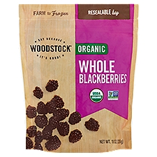 Woodstock Organic Whole Blackberries, 10 oz