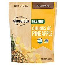 Woodstock Organic Chunks of Pineapple, 10 oz