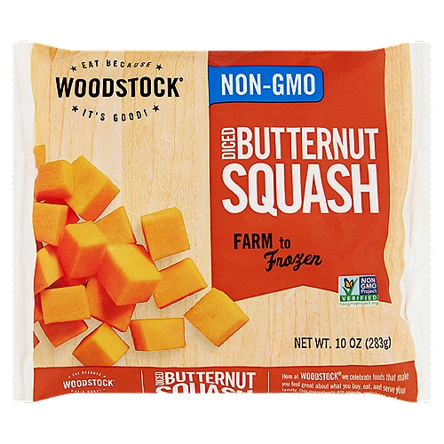 Woodstock Diced Butternut Squash, 10 oz