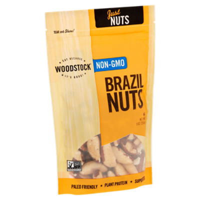 Woodstock Brazil Nuts, 9 oz