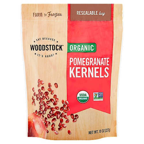 Woodstock Organic Pomegranate Kernels, 8 oz