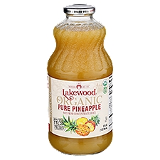 Lakewood Organic Pure Pineapple Juice, 32 fl oz