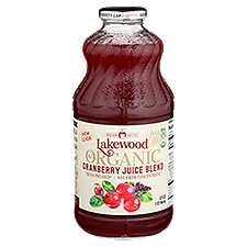 Lakewood Organic Cranberry Blend Juice, 32 fl oz