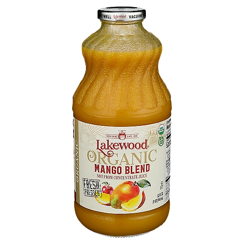 Lakewood Organic Mango Blend Juice, 32 fl oz
