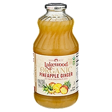 Lakewood Organic Pineapple Ginger Juice, 32 fl oz