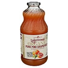 Lakewood Organic Pure Pink Grapefruit Juice, 32 fl oz