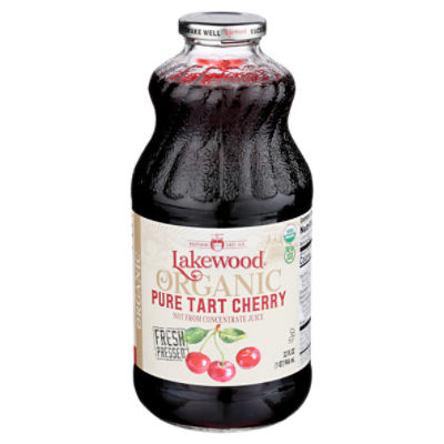 Lakewood Organic Pure Tart Cherry Juice, 32 fl oz