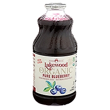 Lakewood Organic Pure Blueberry Juice, 32 fl oz
