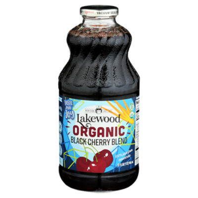 Lakewood Organic Black Cherry Blend Juice, 32 fl oz ShopRite