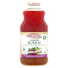 Lakewood Organic Juice Blend, Organic Super Kale Plus Beet, 32 Ounce