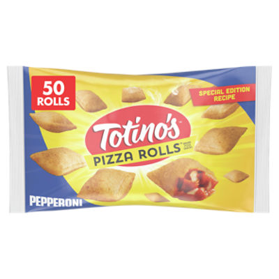 Totino's Pizza Rolls Pepperoni Pizza Snacks, 50 count, 24.8 oz, 24.8 Ounce