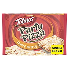 Totino's Triple Cheese Party Pizza, 9.8 oz, 9.8 Ounce
