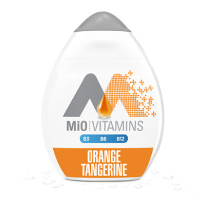 MiO Vitamins B3 B6 B12 Orange Tangerine, Liquid Water Enhancer
