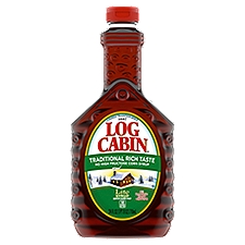 Log Cabin Lite Reduced Calorie Syrup, 24 fl oz