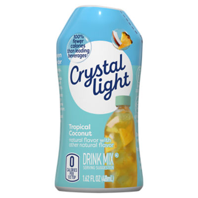 Crystal Light Liquid Tropical Coconut Drink Mix, 1.62 fl oz Bottle