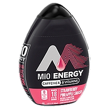 MiO Energy Strawberry Pineapple Smash Liquid Water Enhancer Drink Mix, 1.62 fl. oz. Bottle