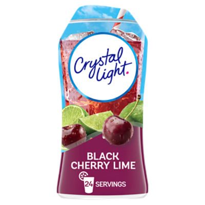 Crystal Light Liquid Black Cherry Lime Drink Mix, 1.62 fl oz