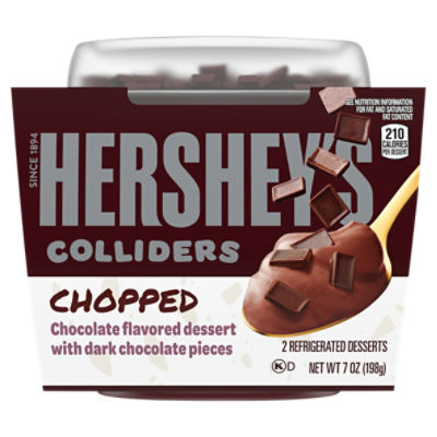 Hershey's Colliders Chopped Chocolate Flavored Refrigerated Desserts, 2