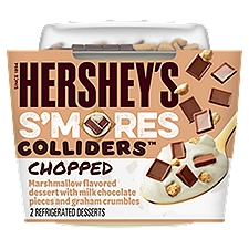 Hershey's Colliders S'mores Chopped Refrigerated Desserts, 2 count, 7 oz