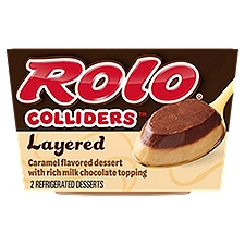 Rolo Colliders Layered Refrigerated Desserts, 2 count, 7 oz, 7 Ounce