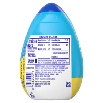 Mio Lemonade Nutrition Facts Besto Blog