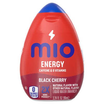 MiO Energy Black Cherry Liquid Water Enhancer, 3.24 fl oz - ShopRite