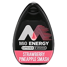 MiO Energy Strawberry Pineapple Smash Liquid Water Enhancer Drink Mix, 3.24 fl. oz. Bottle
