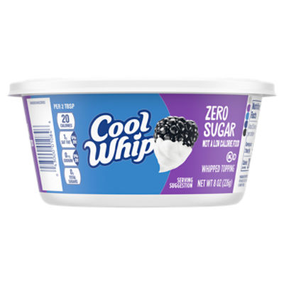 Cool Whip Zero Sugar Whipped Topping, 8 oz