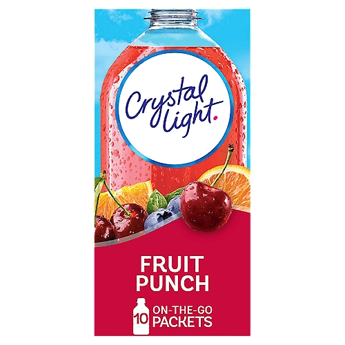 90% Fewer Calories than Leading Beverages*n*Per 16 fl oz beverage, this product 5 calories; leading beverages 130 calories.nnHave a Glass!nCrystal Light Drink Mix lets you add flavor to your life with just 5 calories per servingnnAll the flavor, only 5 calories …it's just the way you like it.