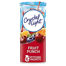 Crystal Light Fruit Punch Artificially Flavored Powdered, Drink Mix, 2.04 Ounce