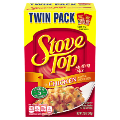 Stove Top Stuffing Mix for Chicken Twin Pack, 6 oz, 2 count