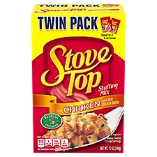 Stove Top Stuffing Mix for Chicken Twin Pack, 6 oz, 2 count, 340 Gram