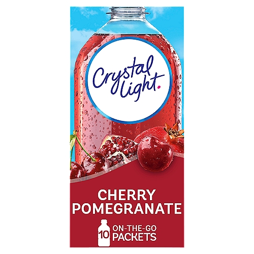 Crystal Light Cherry Pomegranate Drink Mix, 0.11 oz, 10 count