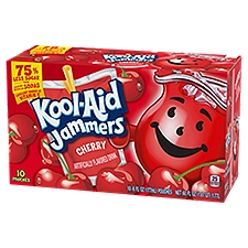 Kool-Aid Jammers Cherry, Artificially Flavored Drink, 60 Fluid ounce