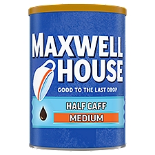 Maxwell House Half Caff Medium Ground, Coffee, 11 Ounce