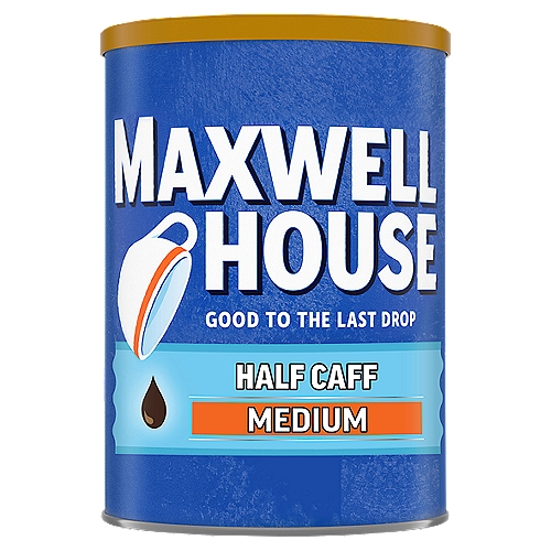 Maxwell House Half Caff Medium Ground Coffee, 11 oz