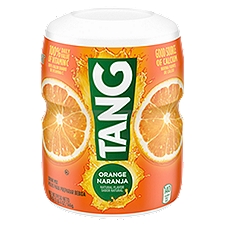 Tang Orange Naturally Flavored Powdered Soft, Drink Mix, 20 Ounce