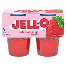Jell-O Original Strawberry, Gelatin Snacks, 13.5 Ounce