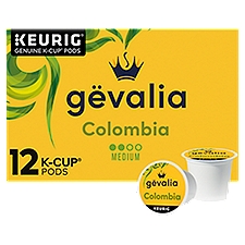 Gevalia Colombia Medium Roast, K-Cup Pods, 4.12 Ounce