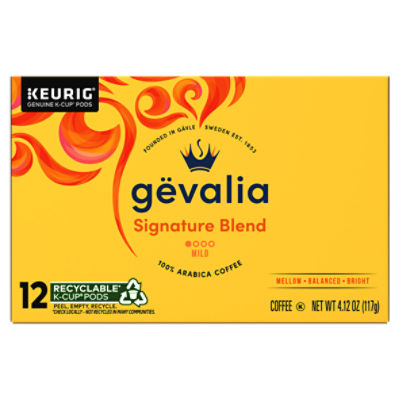 Gevalia Signature Blend Mild Light Roast K-Cup® Coffee Pods, 12 ct Box