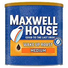 Maxwell House Wake Up Roast Medium Ground Coffee, 30.65 oz