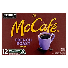McCafé French Roast Dark Coffee, K-Cup Pods, 12 Each