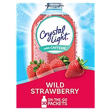 Crystal Light Wild Strawberry Drink Mix, 0.11 oz, 30 count