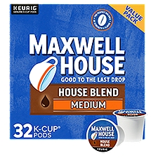 Maxwell House House Blend Medium Roast K-Cup® Coffee Pods, 32 ct. Box