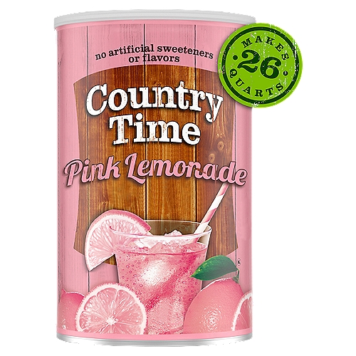 Country Time Pink Lemonade Flavored Drink Mix, 63 oz