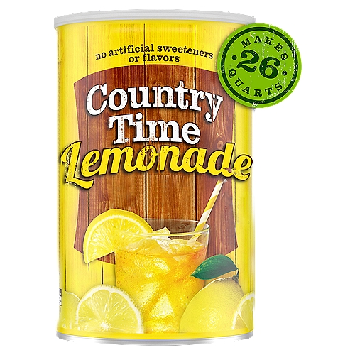 Country Time Lemonade Flavored Drink Mix, 63 oz