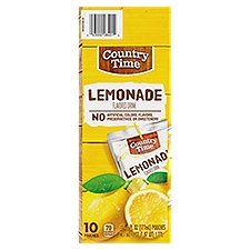 Country Time Lemonade Flavored Drink, 6 fl oz, 10 count