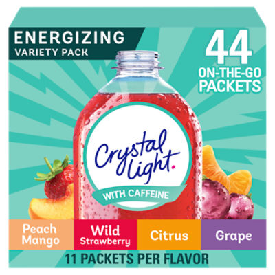 Crystal Light Energizing Variety Pack, 44 ct. On-the-Go Packets